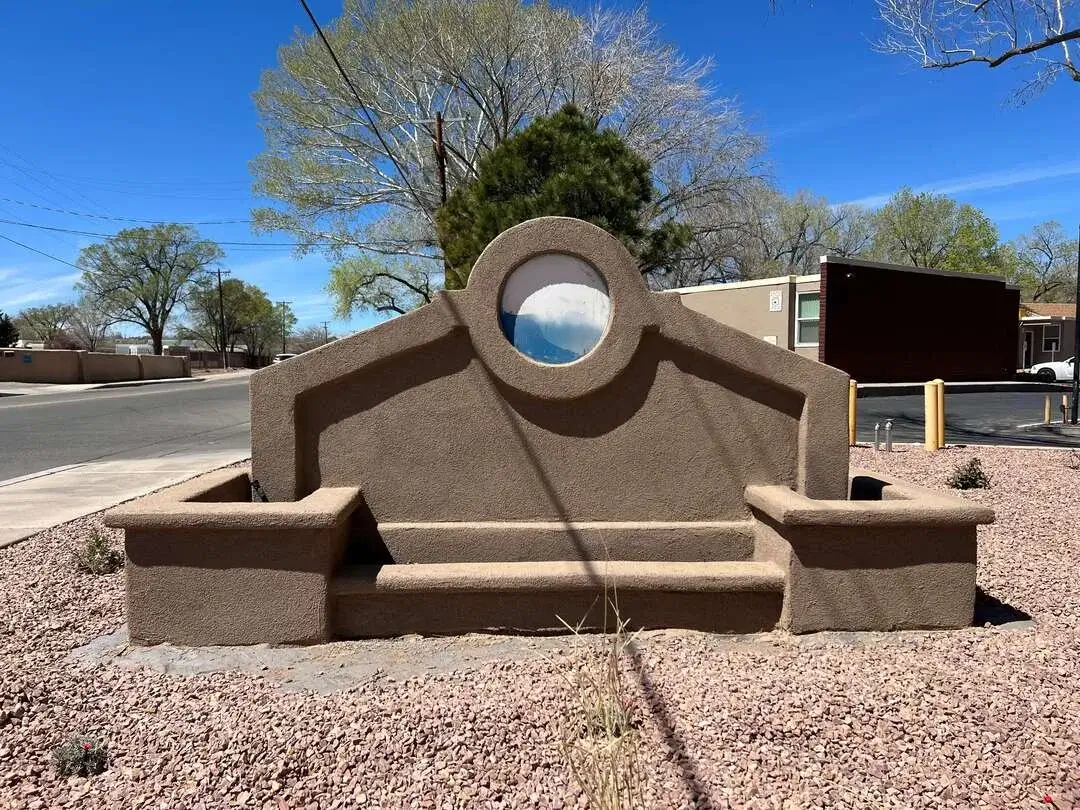 Stucco Monument Sign