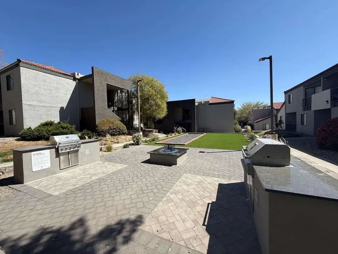 Community Common Area: Patio & BBQ Area