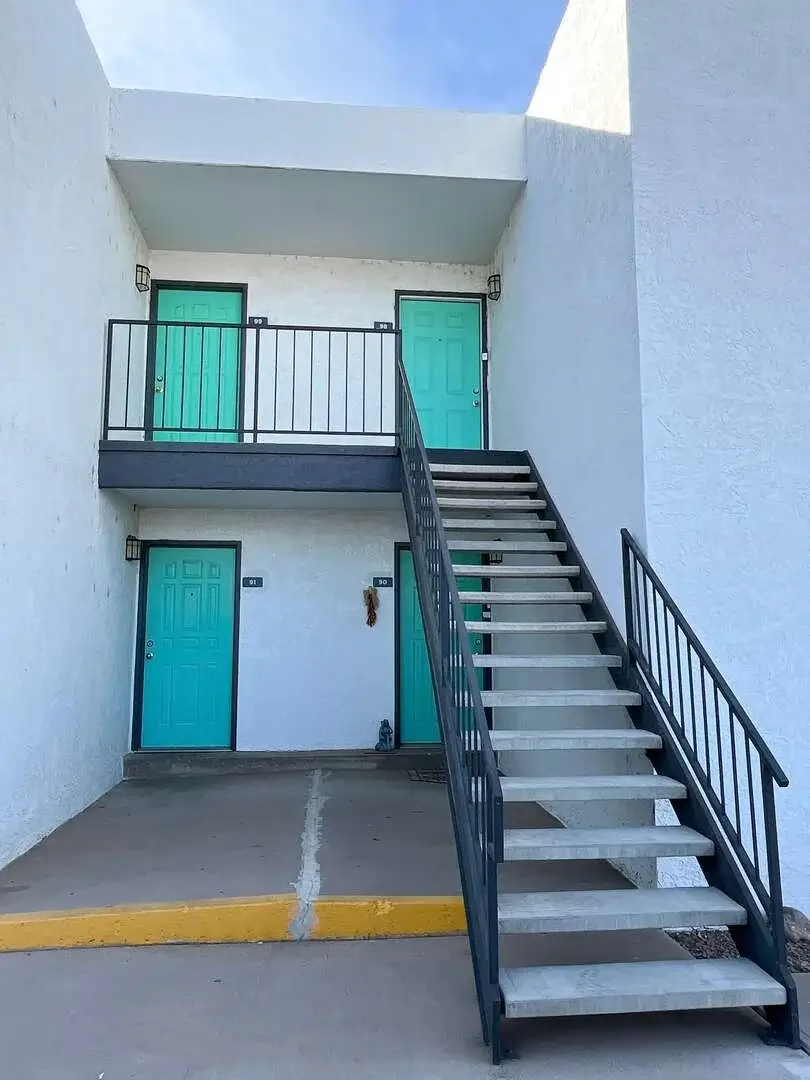 Exterior Painting: Multi-Housing Stairwell