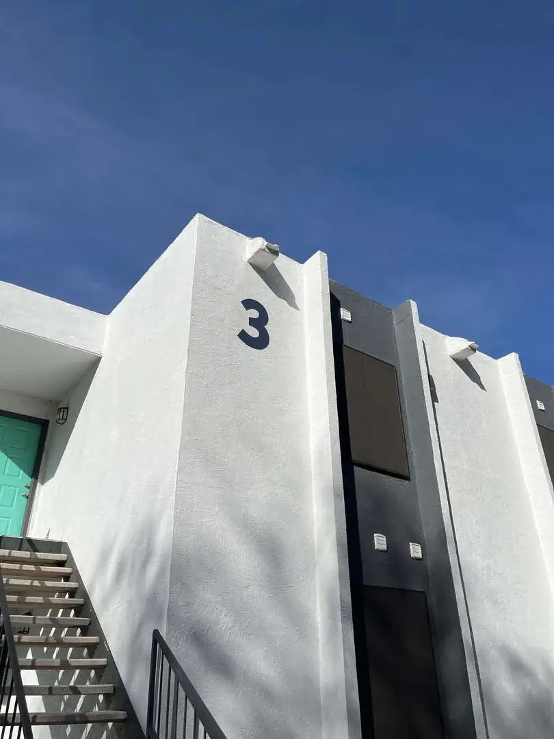 Exterior Painting: Building Unit Numbering